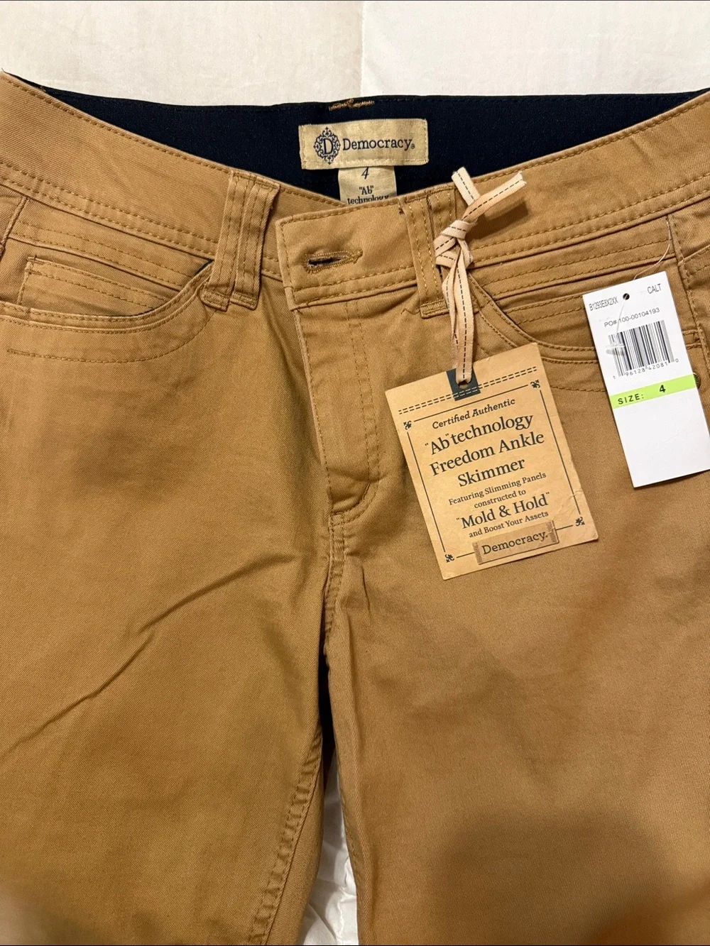 Democracy Camel Ankle Skimmer Pants - Picture 2 of 2